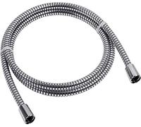 CORNAT TECB3371 Shower Hose Plastic 2,0m, Chrome-Plated, 200 cm