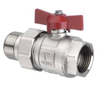 CORNAT VRS660090 Ball Valve Chrome-Plated Brass 1"