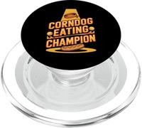 Corndog Eating Champion Funny Food Contest Winner PopSockets PopGrip for MagSafe