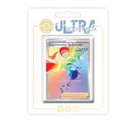 Cornelian Concentratin 174/163 Secret Rainbow Trainer Thousand Fists - Ultraboost X Sword and Shield 5 Combat Styles - Box of 10 French Pokemon Cards