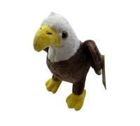 Cornelißen Bald Eagle Stuffed Animal Bird of Prey Eagle H 19 cm Brown Plush Toy Stuffed Animal Children's Gift