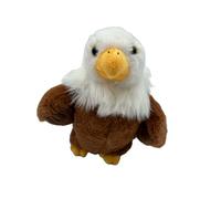 Cornelißen Bald Eagle Stuffed Animal H 19 cm Brown Plush Bird Stuffed Animal Children's Gift