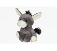 Cornelißen Cuddly Toy Donkey Cute Blue Eyes Height 13 cm Grey 1043092