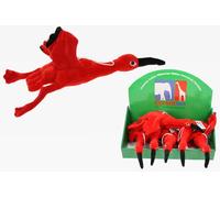 Cornelißen Eudocimus Ruber 1017080 Cuddly Toy Scarlet Sickle Red Ibis with Ribbon