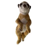 Cornelißen Mega Meerkat Plush Toy H 41 cm Brown Stuffed Animal Cuddly Toy Children's Gift