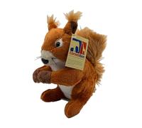 Cornelissen Squirrel Stuffed Animal Forest Dweller Cute Height 18.5 cm Brown Plush Toy Stuffed Animal Children's Gift