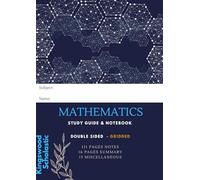 Cornell Method Notebook & Study Guide - GRIDDED: Mathematics