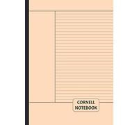 Cornell Notebook: A4 College Ruled Composition Paper for Taking Notes - Cover 1
