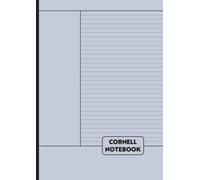 Cornell Notebook: a4 cornell method note-taking for students High School, College, University For Lecture and Meetings, 110 pages,