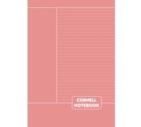 Cornell Notebook A4: Pink Cornell Method Note-Taking for Students High School, College, University for Lecture and Meetings - 110 Pages