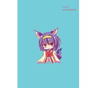 Cornell Notebook: Notes cornell, 8.27 x 11.69 (International standard for paper A4 size), 110 Pages, Cute Izuna No Game No Life Notebook Cover.