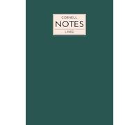 Cornell Notes Lined: B5 Notebook | 108 Lined Ruled Pages with Cornell Layout and Contents | Softcover Journal Planner Study Book Notepad Composition ... Lecture Seminar School Study Learning | Teal