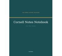 Cornell Notes Notebook: 150 Pre-Ruled Cornell Method Pages | Cue Column, Note Area and Summary Box | Large 8.5 x 11 | For Students Who Want the System Without Drawing It
