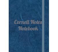 Cornell Notes Notebook: 8.5 x 11 - 200 pages Cornell Style Note Taking Notebook for Students and Teachers with Simple Black Cover. College Ruled Composition Paper for Taking Notes