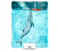 Cornell Notes Notebook: 8.5"x11" 120 page, Cornell Notebook: The Boy and the Whale Cover