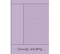 Cornell Notes Notebook: A4 Cornell Note-Taking System Paper for High School, College, University Students 110 pages
