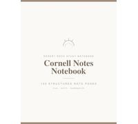 Cornell Notes Notebook: Desert Rock Study Notebook with 150 Structured Note Pages for Class Notes, Lectures, Reading, and Review