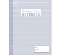 Cornell Notes Notebook for Homeschool Students: Organized Learning Journal for Home Education, Revision & Lesson Planning - Calm Waters Color