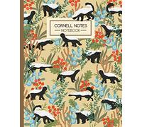 Cornell Notes Notebook: Honey Badgers in the Jungle - Journal Note Taking System - Gift Idea for School Students College University (8"x10" 120 Pages