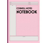 Cornell Notes Notebook: Large University Note Taking Paper, with Graph Paper Writing Lines, for Students and Teachers