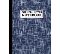 Cornell Notes Notebook: Note Taking System for Students, Teachers, School, Work | College Ruled 110 Pages | Blue Jean (Cornell Notes Notebooks | 110 Pages)