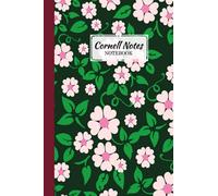 Cornell Notes Notebook: Premium Floral Cover Cornell Notes Notebook, Cornell Note Paper Notebook, 120 pages, 6" x 9" by Gesine Schultz