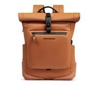Corner 2.0 Rolltop Backpack 15-6" - male - Piquadro - Backpacks - Brown - ONE SIZE - Bags ONE SIZE