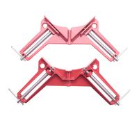 Corner 3inch 2pcs Right Angle Clamp Clamp for Wood Working Metal DIY Glass Picture Framing Jig, Quick Grip Light Duty