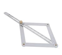 Corner Angle Finder Ceiling Relics Square Protractor Adjustable Portable Aluminum Alloy Tool Multi-Angle Gauge Manual Measuring Tools for Brick Stone Ceramic Tile Wood Laminate