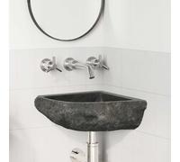 Basin Grey (30-37) x (30-37) x 12 cm River stone
