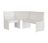 Corner Bench Dining Room Bench Wooden Hallway Bench Solid Wood Pine vidaXL