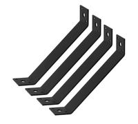 Corner Brackets for Wood Bookshelf Corner Connector | 45 Degree Angle Support Bracket for Gate Apartment Garage Living Room Home Woodworking Furniture