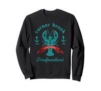 Corner Brook Newfoundland Canada Lobster Vacation Souvenir Sweatshirt
