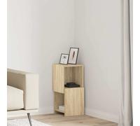 vidaXL Corner Cabinet Sonoma Oak 25.5x25x55cm Engineered Wood
