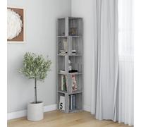 Corner Cabinet Grey Sonoma 33x33x164.5 cm Engineered Wood Berkfield Home Grey One Size