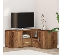 Corner Cabinet Old Wood 160x40x45 cm Engineered Wood 2-Way Assembly Storage Top