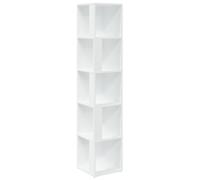 Corner Cabinet Rack Standing Shelf Storage Cabinet Engineered Wood vidaXL