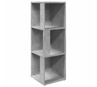 Corner Cabinet Rack Standing Shelf Storage Cabinet Engineered Wood vidaXL
