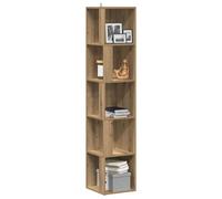 Corner Cabinet Rack Standing Shelf Storage Cabinet Engineered Wood vidaXL