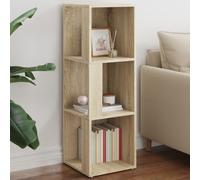 Corner Cabinet Sonoma Oak 33x33x100 cm Engineered Wood Tall Slim Shelves Ideal