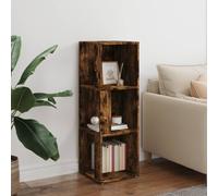 Corner Cabinet Wooden Storage Unit Modern Cupboard 3 Compartments Room Shelf