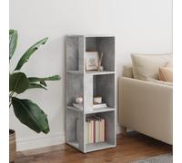 Corner Cabinet Wooden Storage Unit Modern Cupboard 3 Compartments Room Shelf