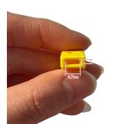 Corner Cable Mount Holder for Flat Wire Wall-mounted Cord Organizer Clips With Screws Easy to Fix Size Of No More Than 0.7 * 0.3cm