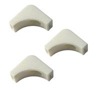 Corner Cable Mount Holder for Flat Wire Wall-mounted Cord Organizer Clips With Screws Easy to Fix Size Of No More Than 0.7 * 0.3cm