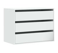 Corner Chest of Drawers Storage Drawer Side Cabinet Engineered Wood vidaXL