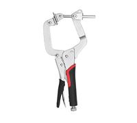 Corner Clamp Angle Pocket Hole Hand Tools, Woodworking Joinery Carpenter Clamp, 2 in 1 High Carbon Steel C Clamp with Non Slip Handle, Maintain 90 Degree Angle for DIY Projects and
