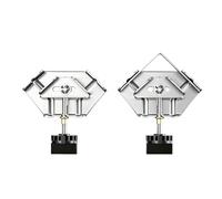 Corner Clamp Stainless Steel 90 Degree Positioning Tool, B | with Manual Screw Control for Frame Assembly Project Work