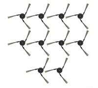 Corner Cleaning Brushes for Dreame for l40 D20 Plus Robot Corner(10pcs) | Angled nylon bristles, deep corner clean, fits for x40/ for x50/L50 Ultra models, plastic hub