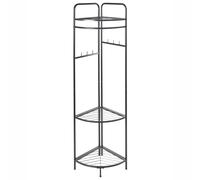 Corner Coat Stand LAWTON Black