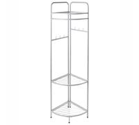 Corner Coat Stand LAWTON Silver